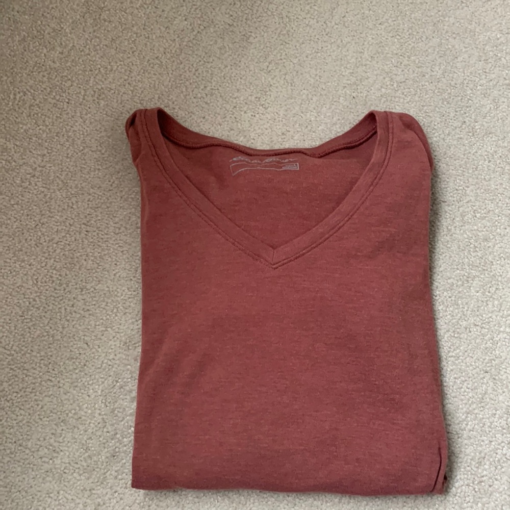Womens long sleeve v neck